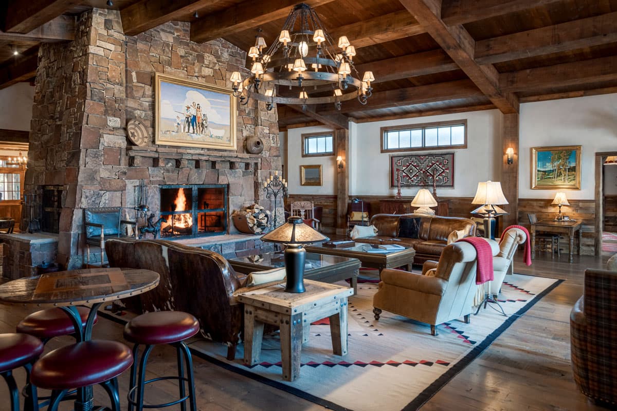A grand living room perfect for relaxation after a day exploring Trinchera Blanca Ranch
