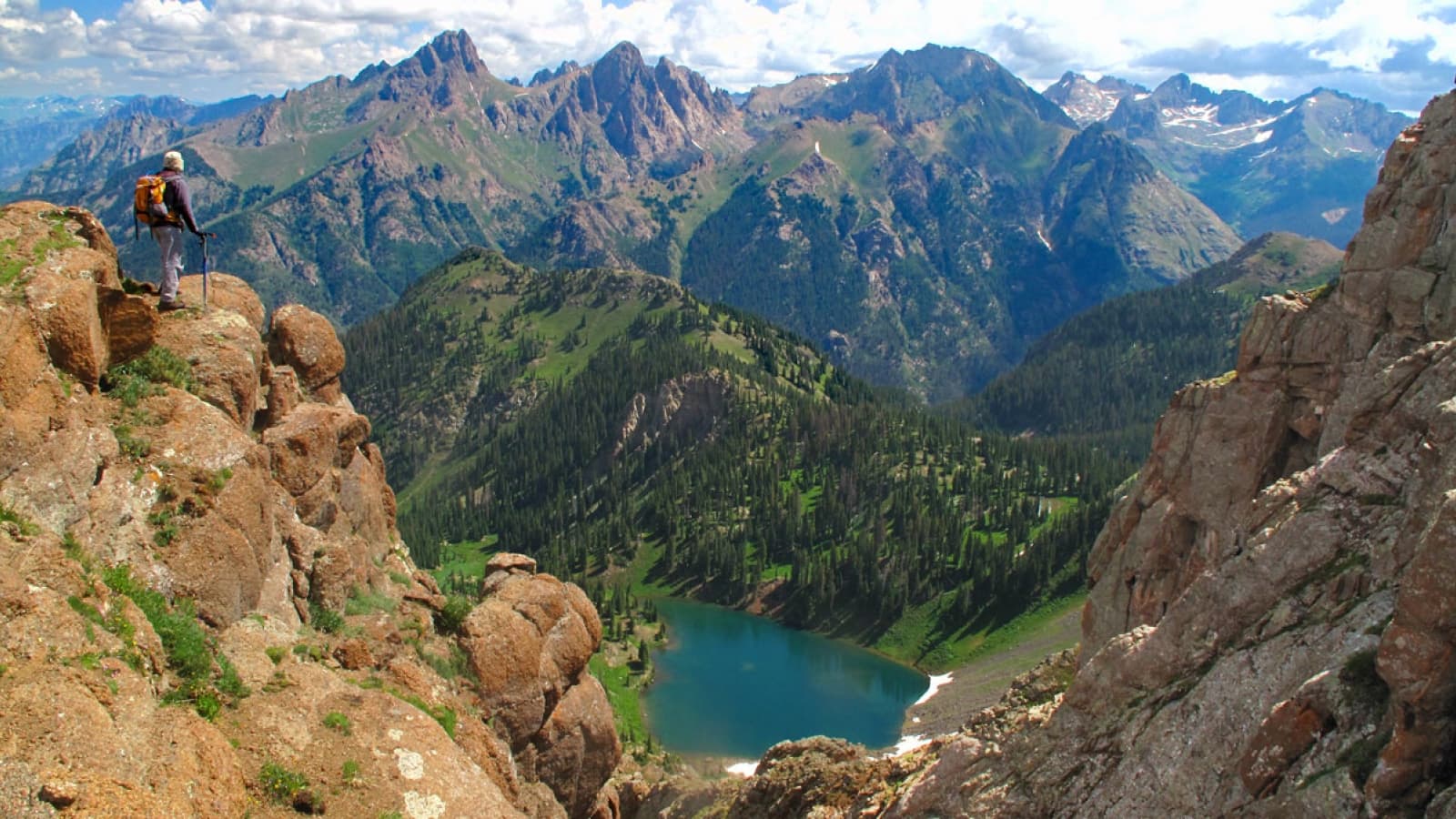 The Needle Mountains in southwest Colorado (photo credit: Climbing Cooneys)