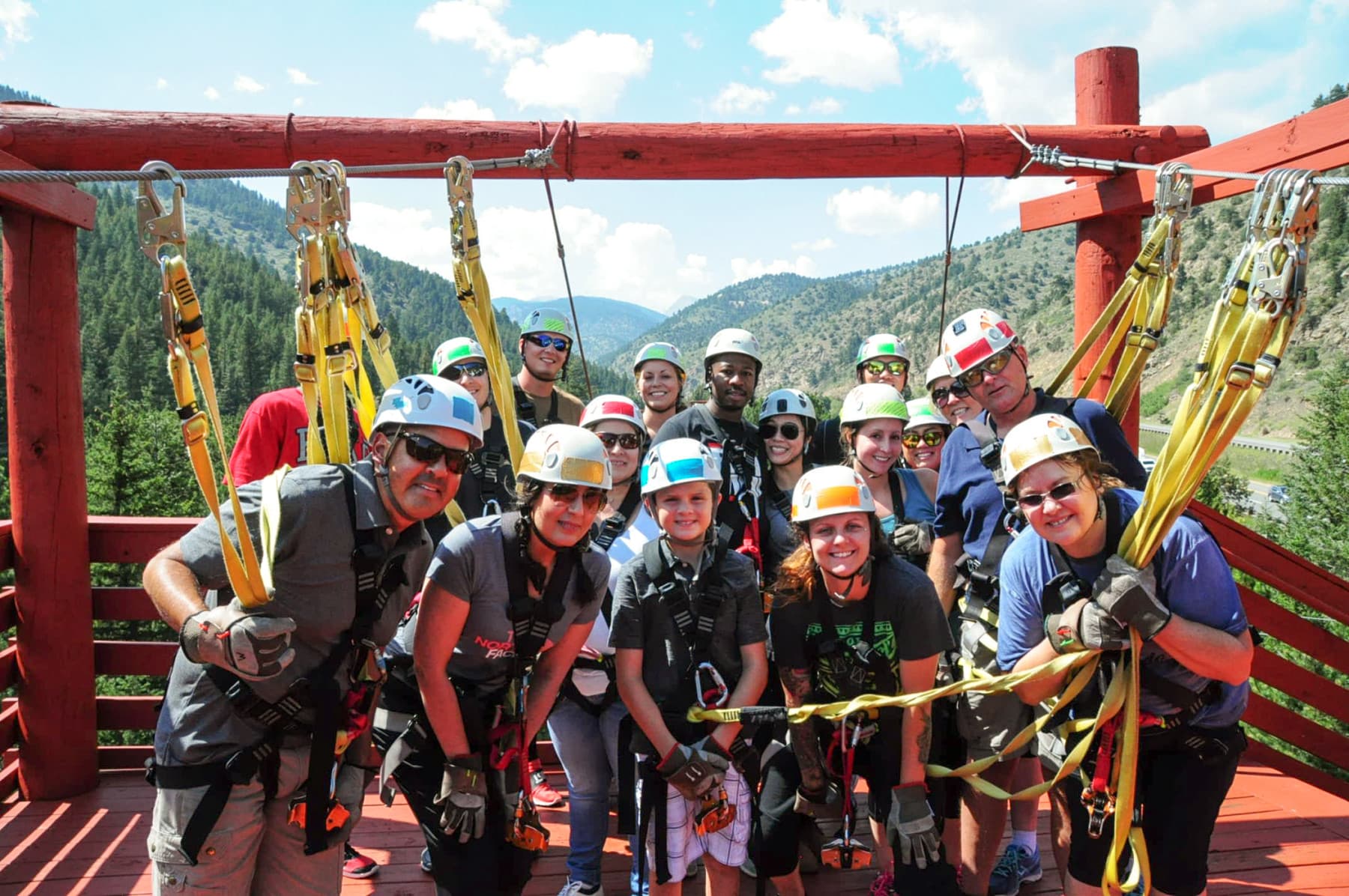 group zipping photo 5