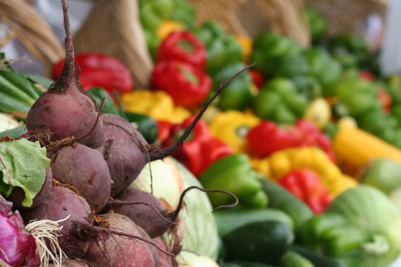 fresh local produce abounds at the greeley farmers' market photo
