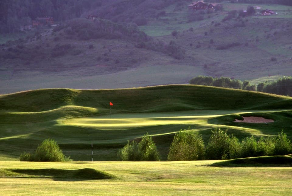 hole 15 is our signature hole, it is challenging to play, but truly rewarding when well played. photo