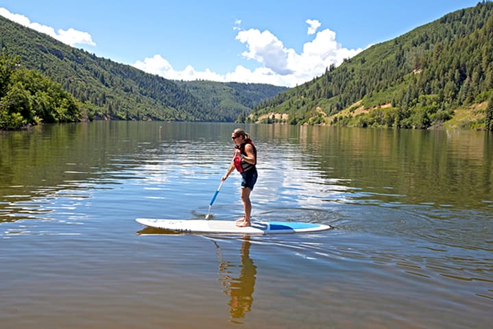 paonia state park-paddleboard photo