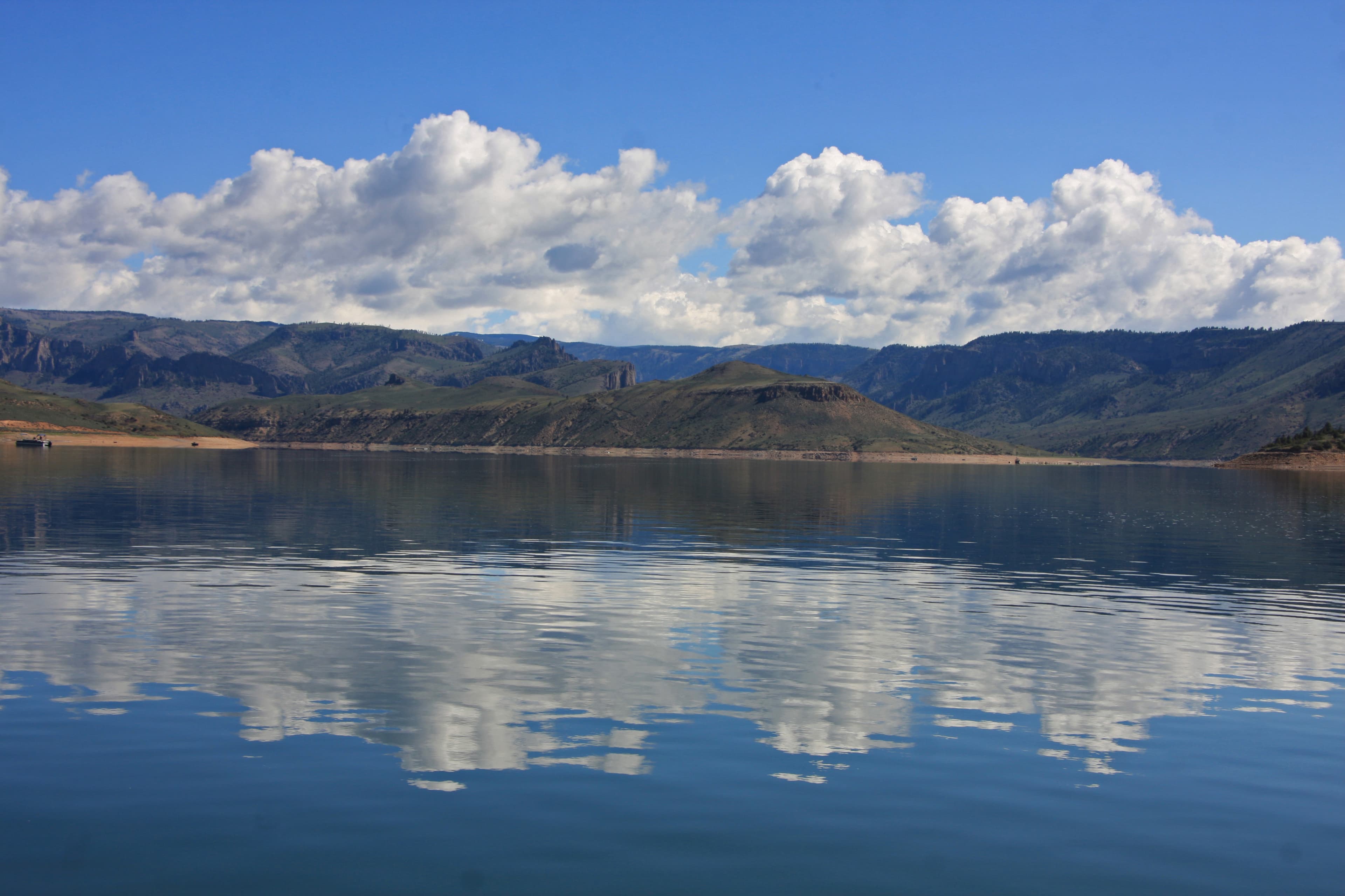 views of blue mesa reservoir photo