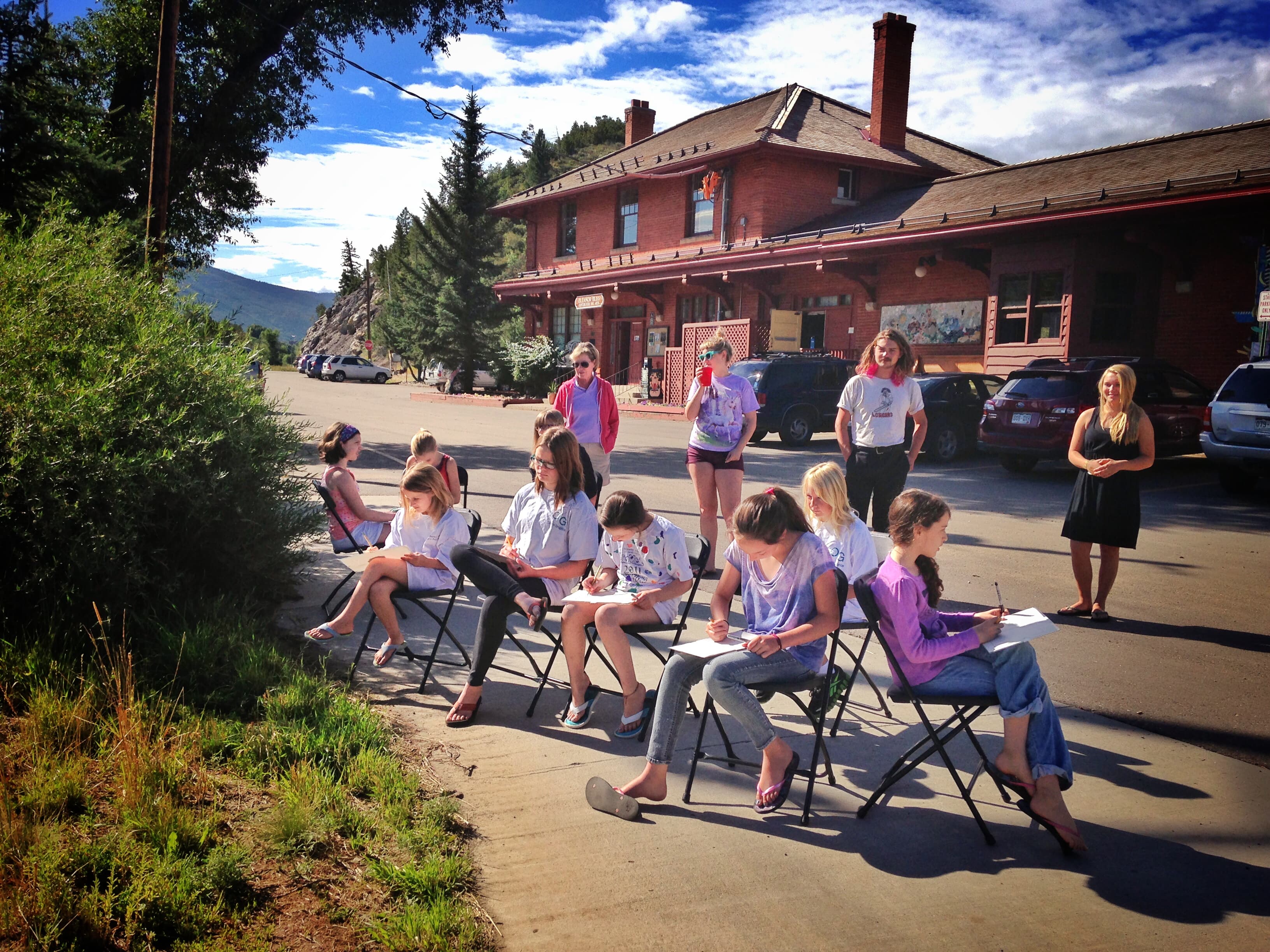 young at art creativity camps at the depot art center photo