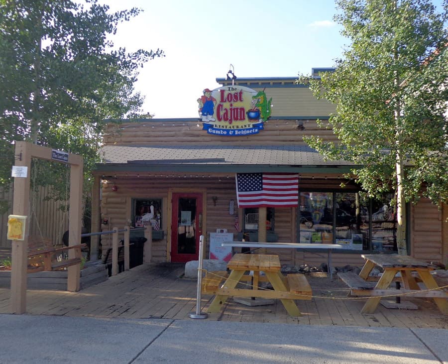 lost cajun restaurant in frisco, colorado photo
