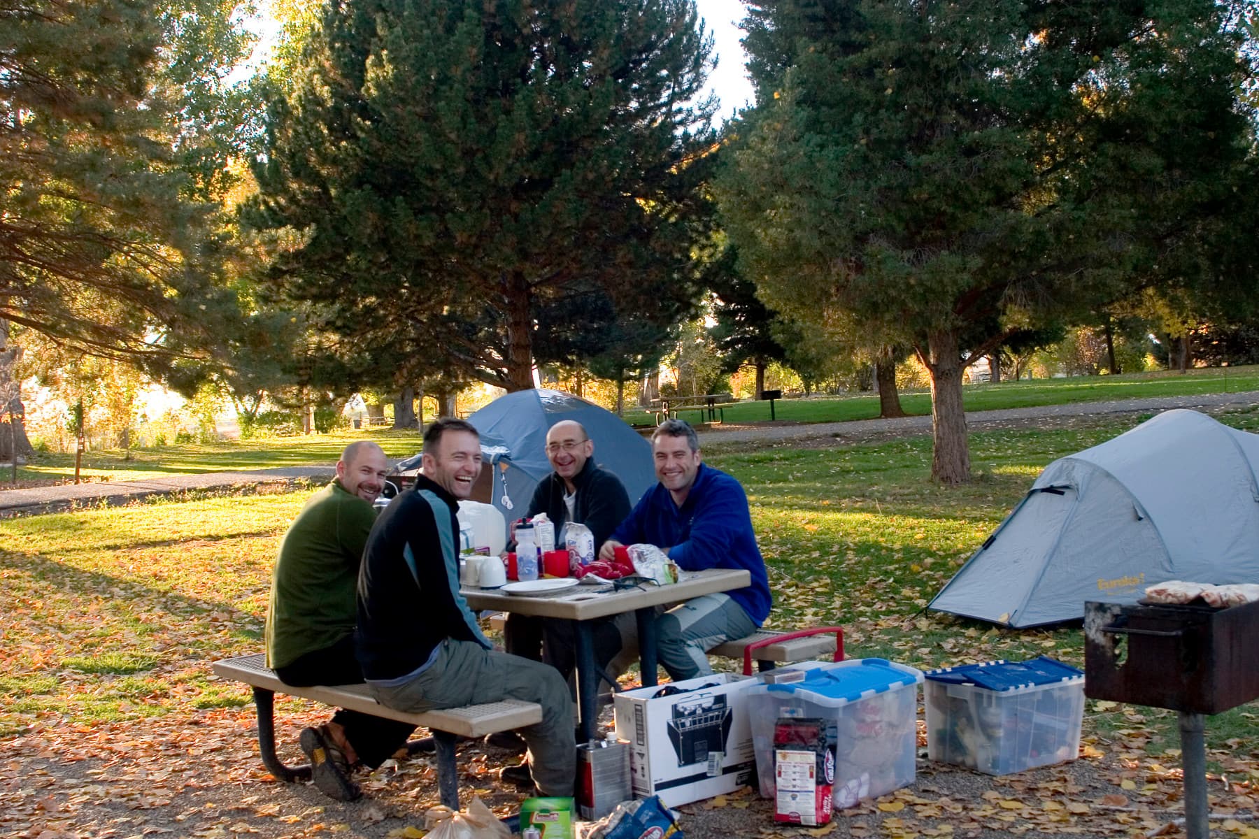camping at highline lake state park photo 8
