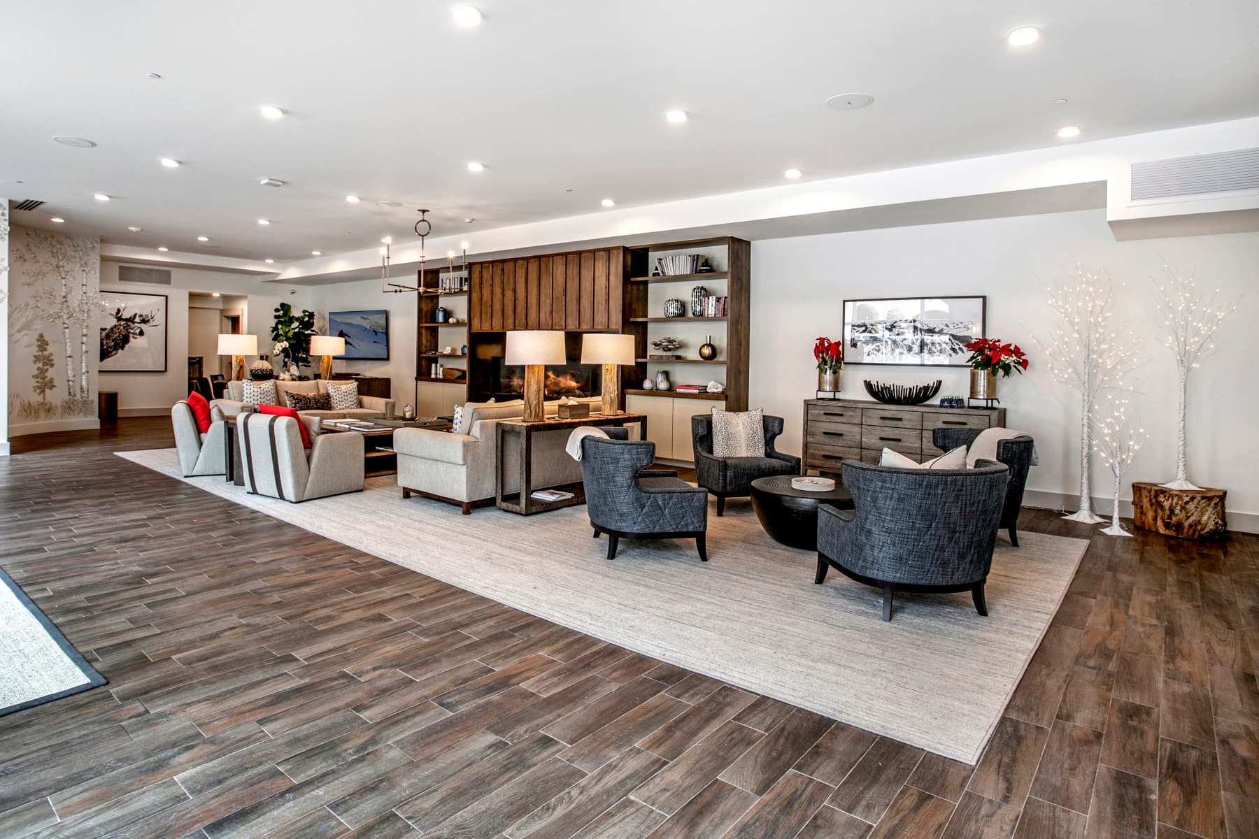 antlers at vail's new light-filled lobby and reception area photo 13