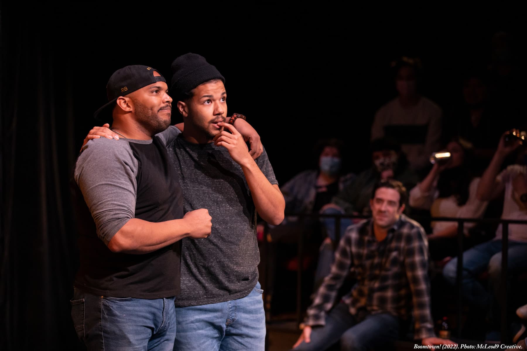lavour addison and cameron davis in boomtown! improv comedy (2022) photo 7