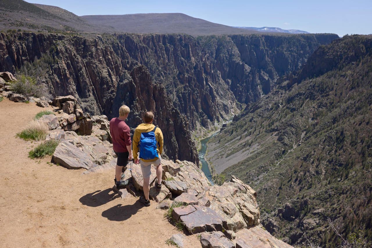 black canyon of the gunnison national park photo