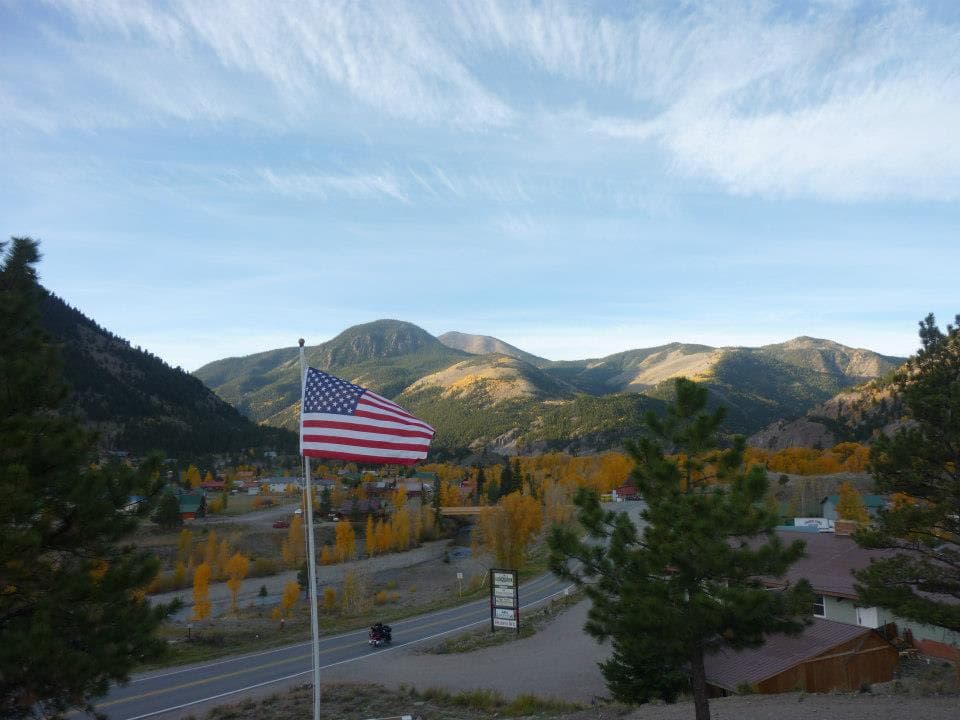 view from the deck. photo