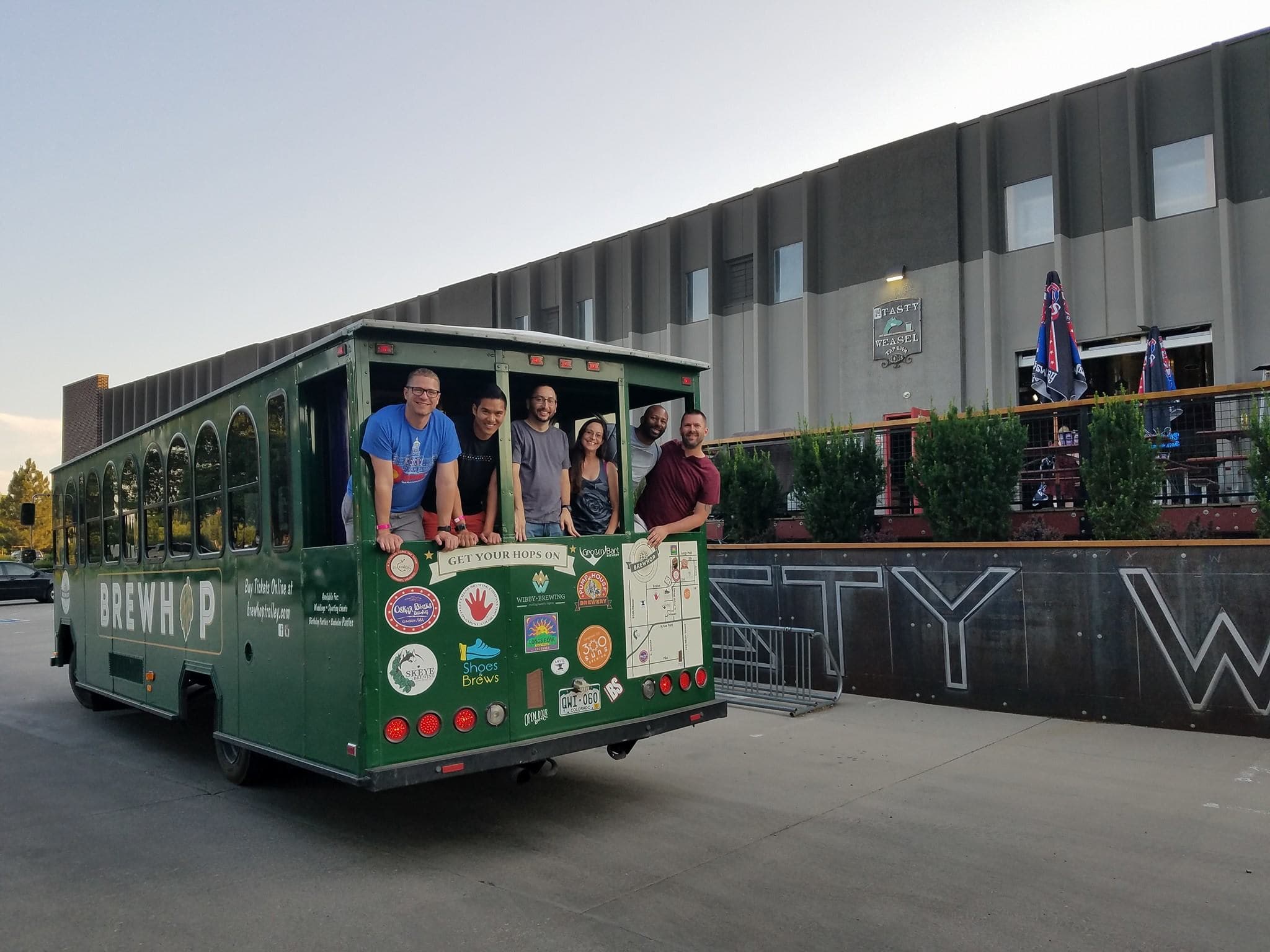 brewhop trolley photo