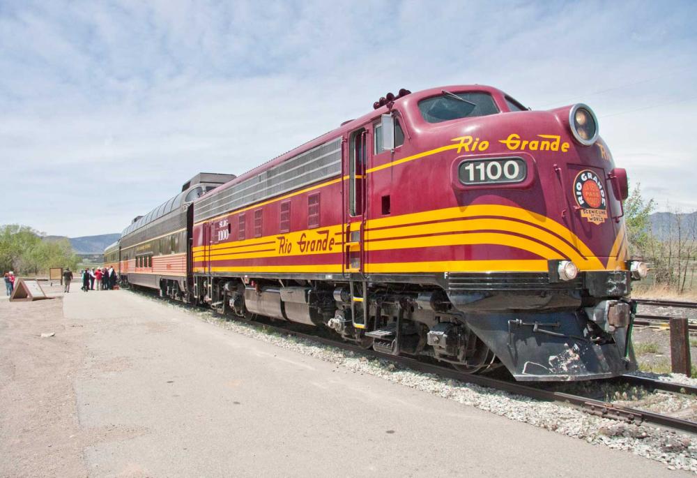 Rio Grande Scenic Railroad in Alamosa