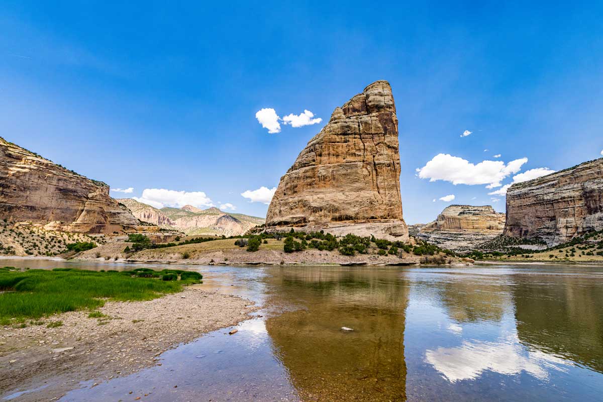 Echo Park in Dinosaur National Monument