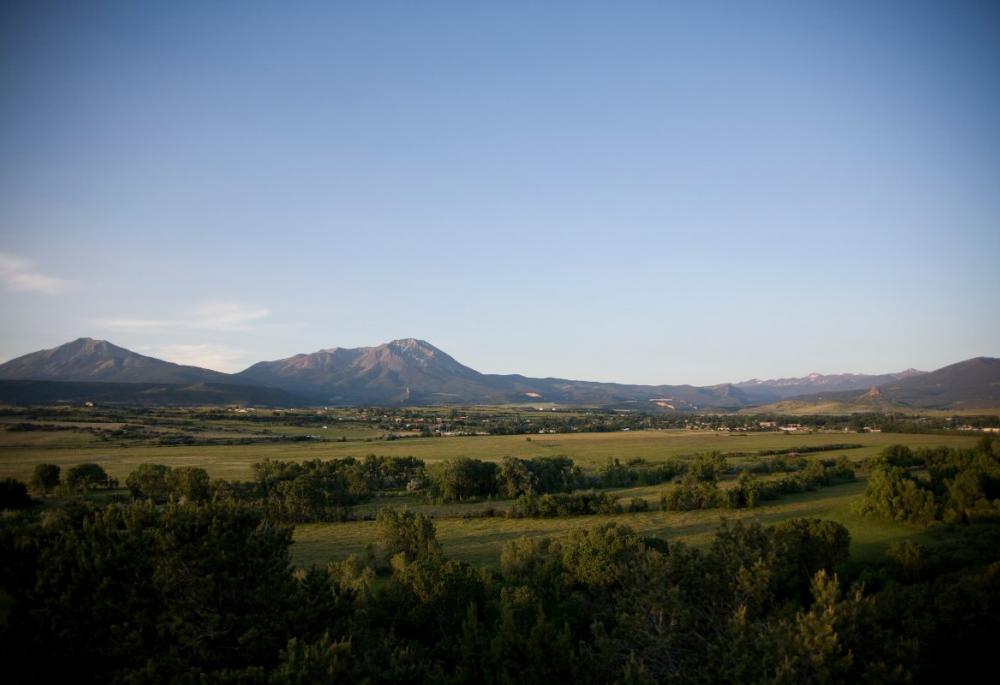 Spanish Peaks near La Veta