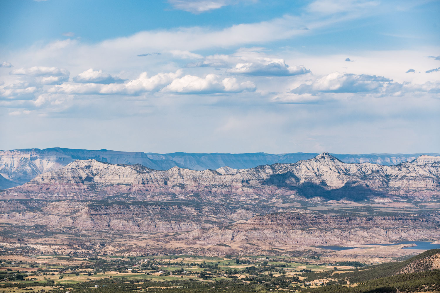 Views from the Powderhorn Mountain Resort Lift