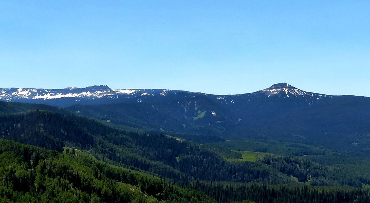 View from Dunckley Pass summit