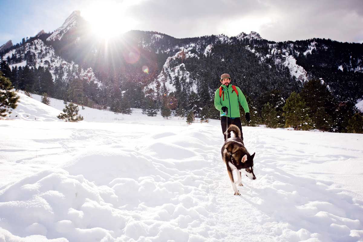 Plan snowy playtime with your pup in Colorado this winter