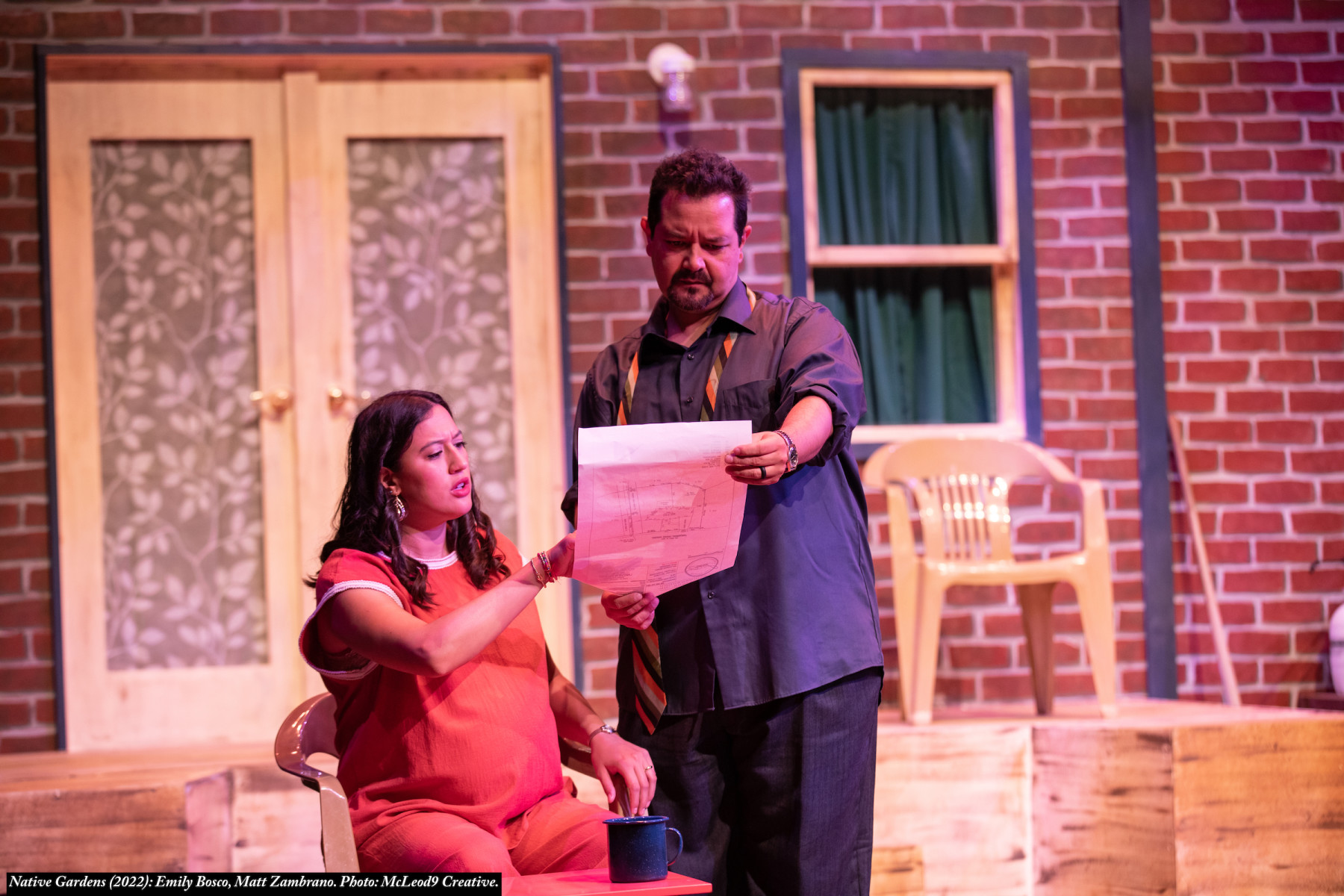 emily bosco and matt zambrano in native gardens (2022) photo 5