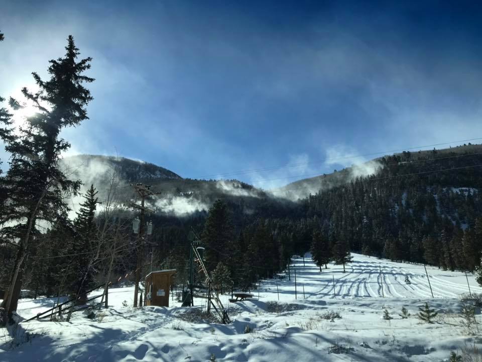 lake city ski hill in colorado photo