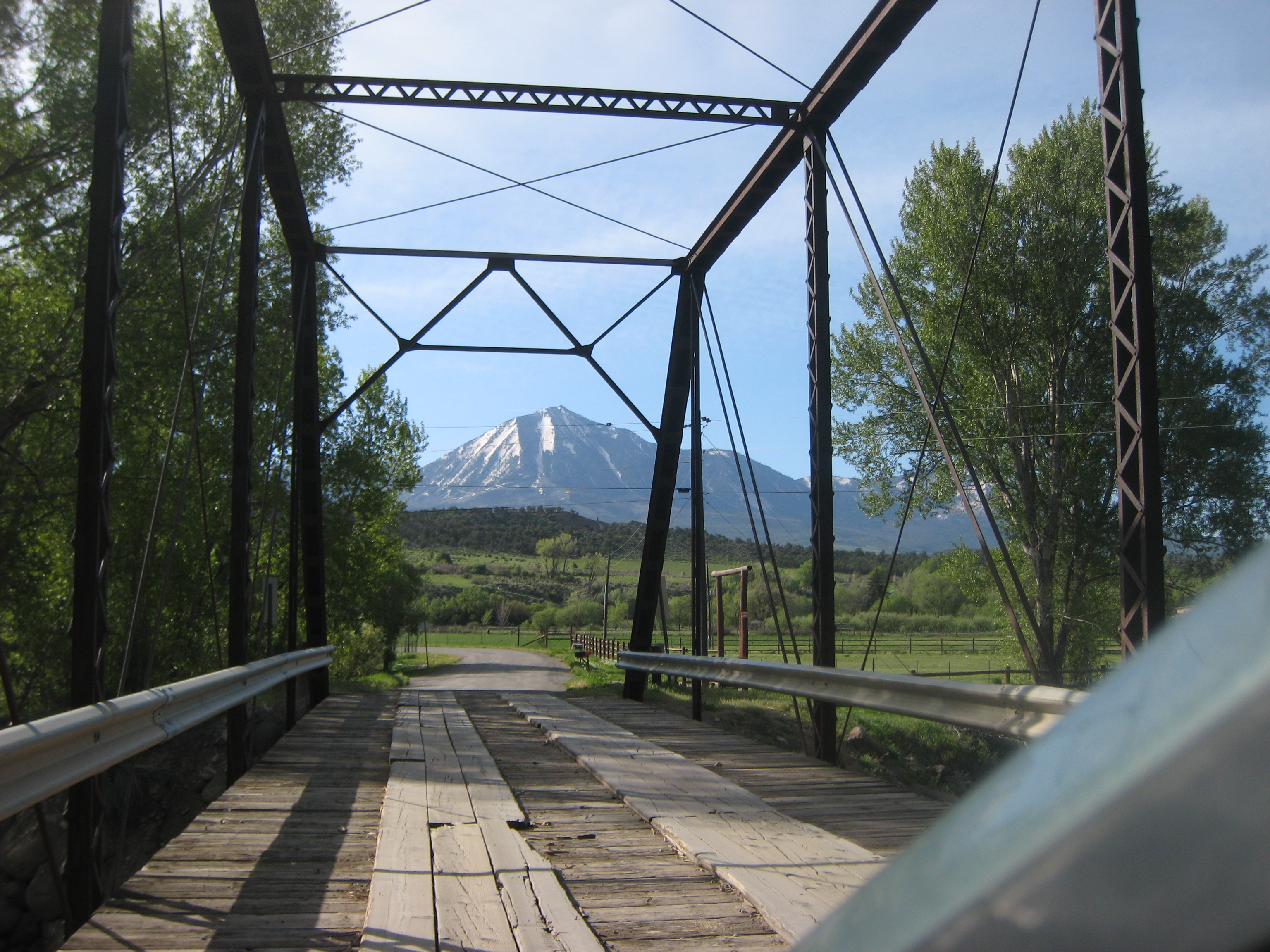 our winery is named after the historic black bridge. photo