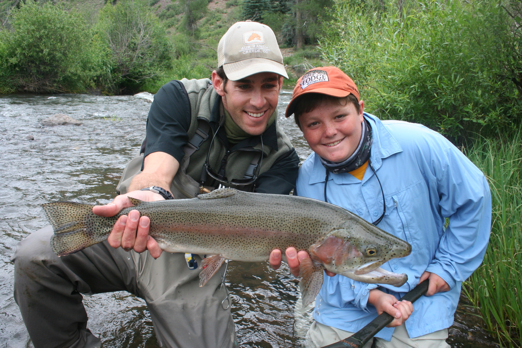 kids fishing on goose creek photo 11