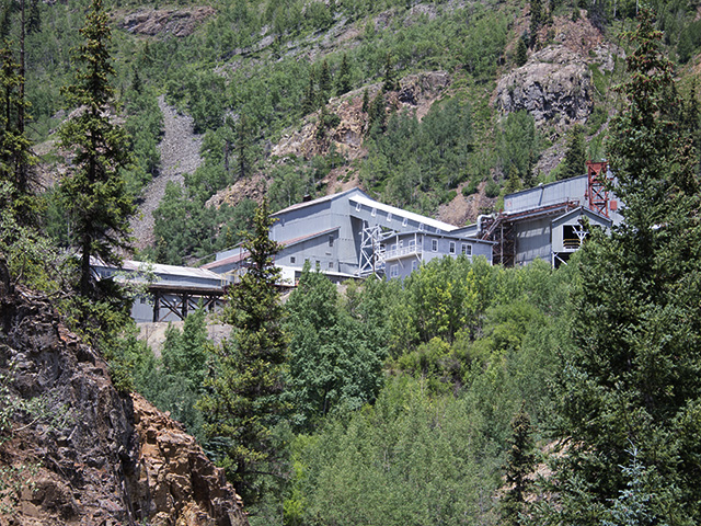 mayflower mill - silverton, colorado photo