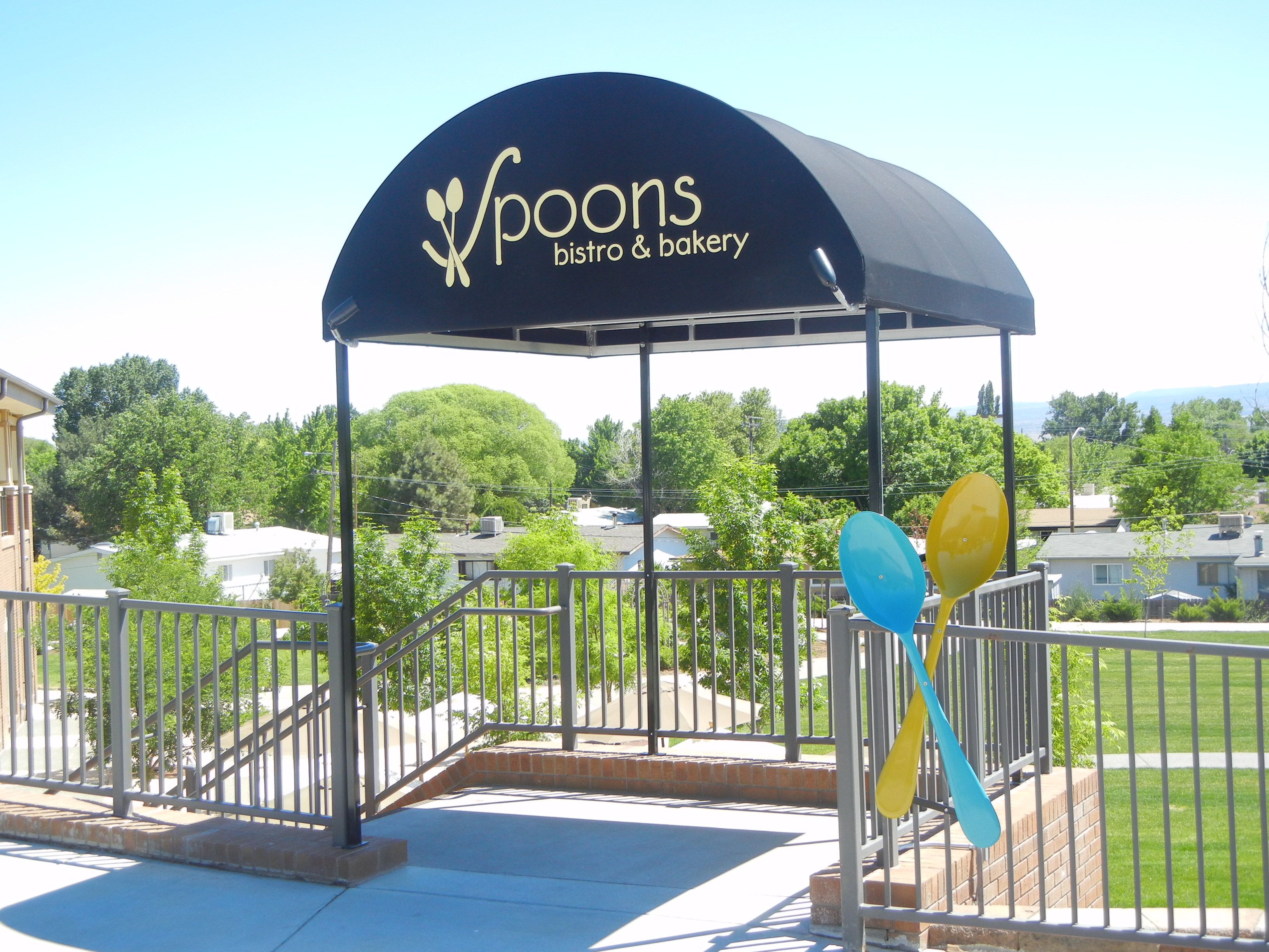 spoons bistro & bakery outside entrance photo