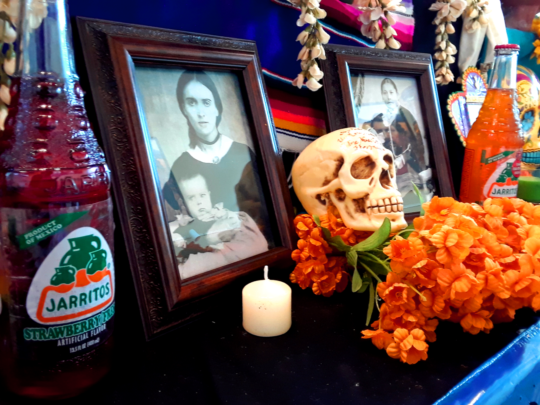 a día de los muertos shrine at el pueblo history museum photo 5