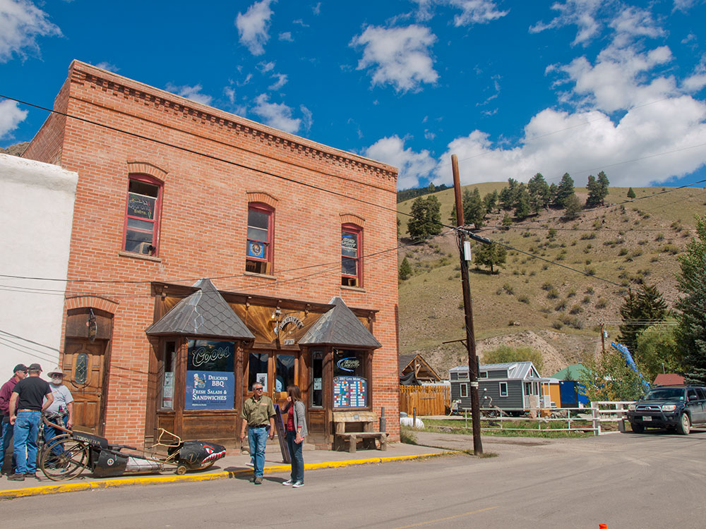 tommyknocker tavern in historic creede, colorado photo