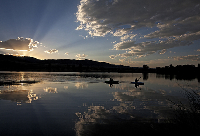 chatfield state park-paddleboard photo