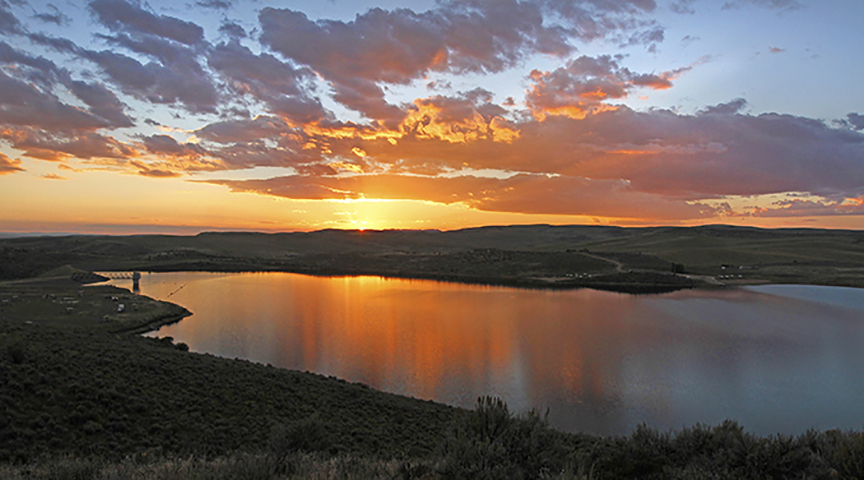 elkhead reservoir state park-scenic photo