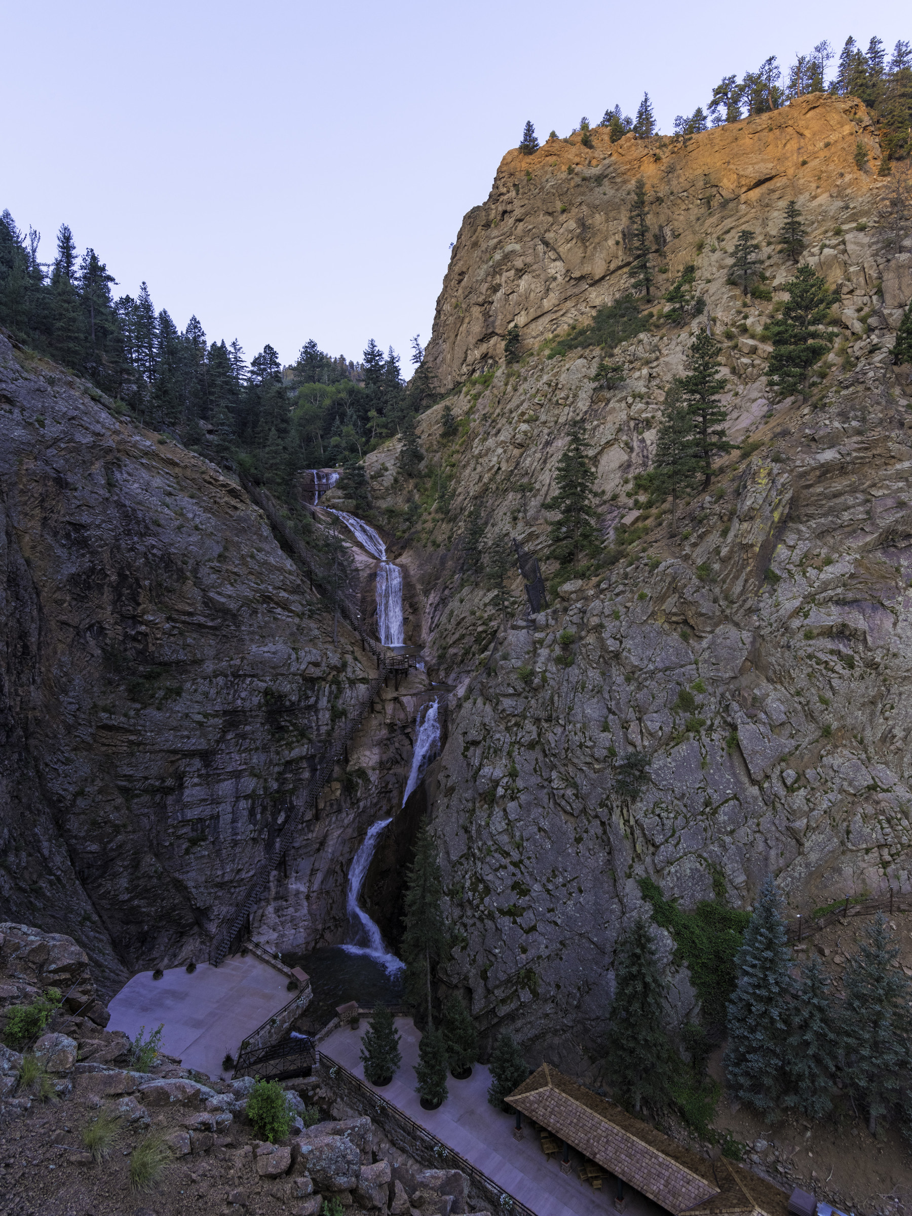 seven falls at dawn photo