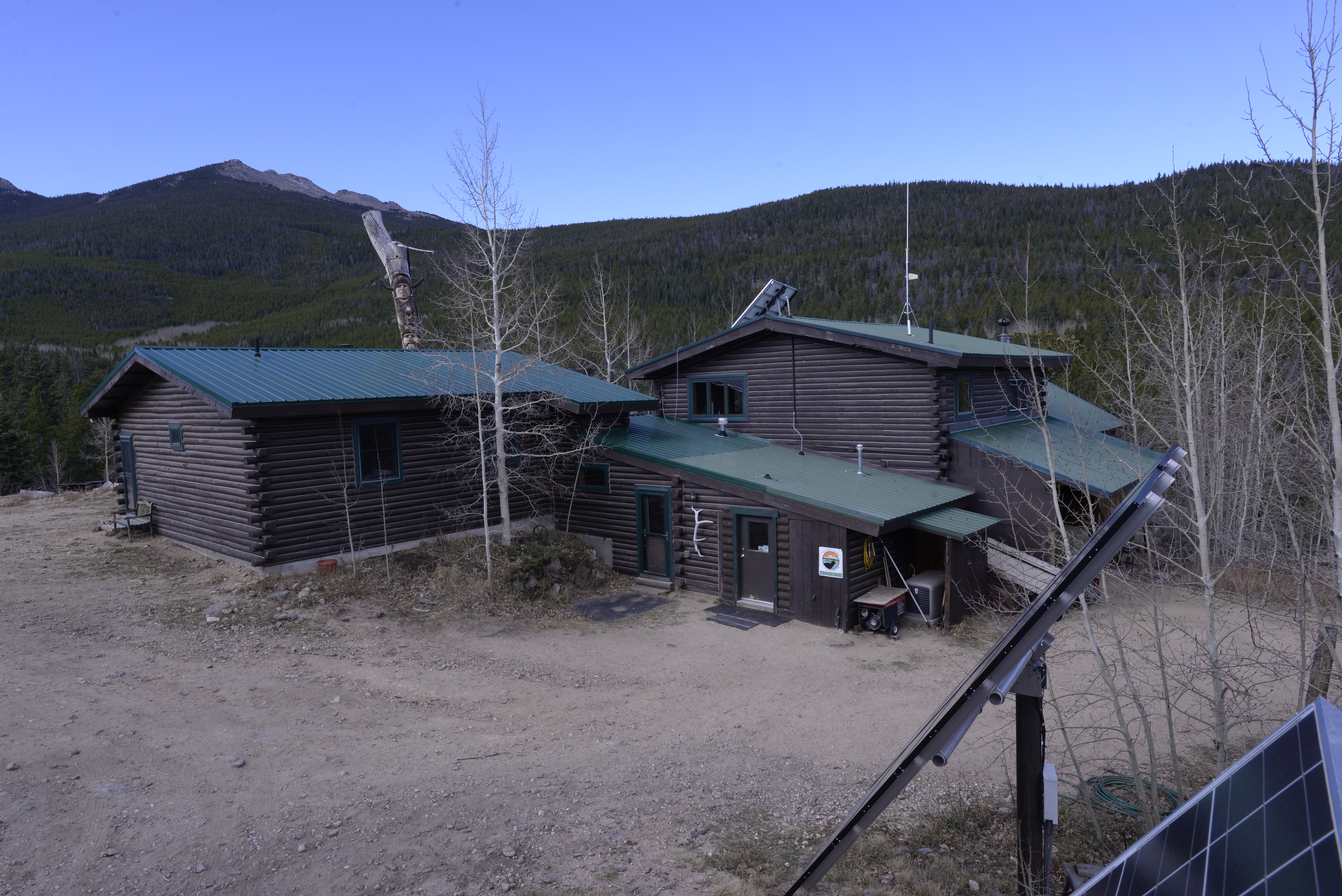 off-grid lodge at 9200 ft photo