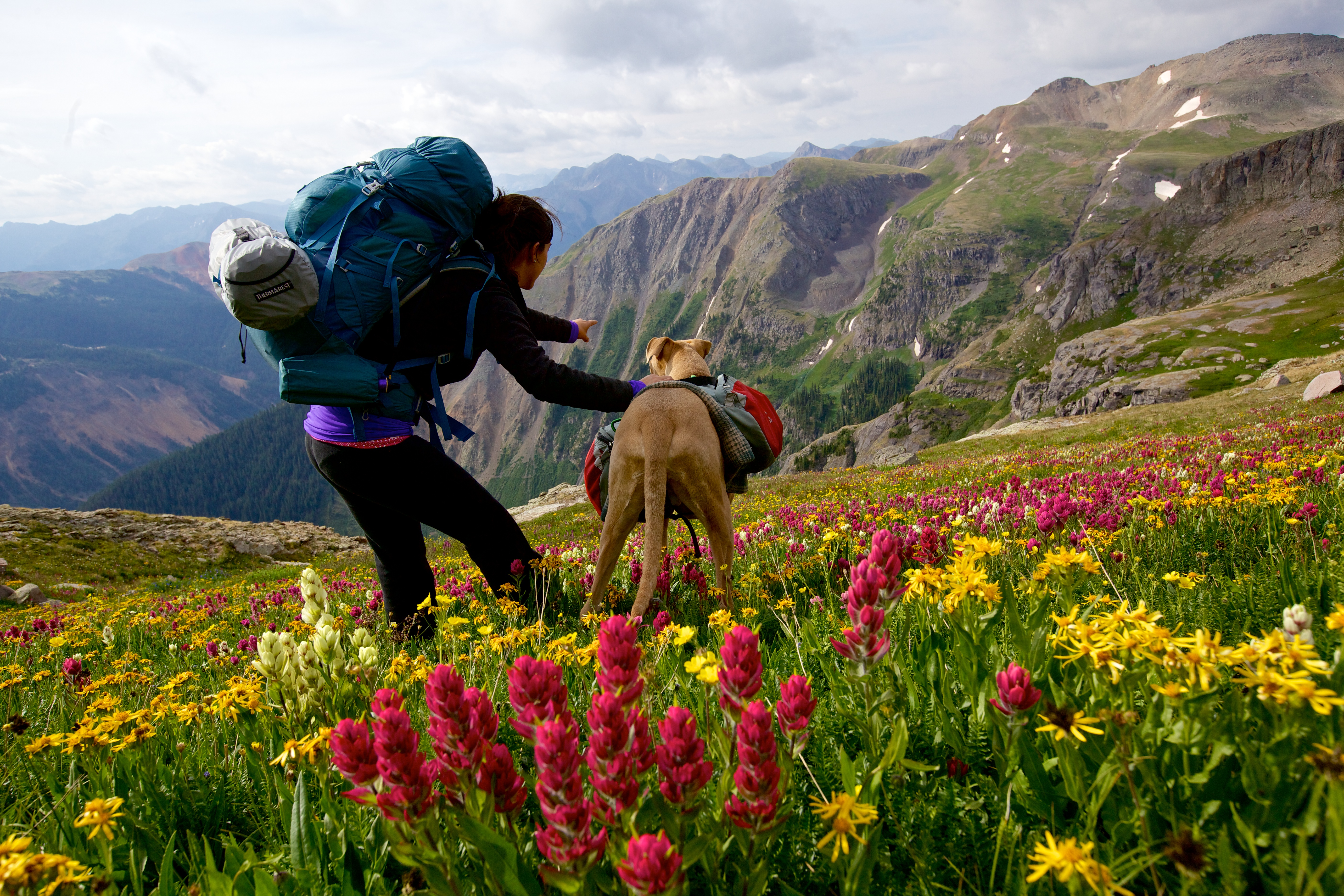in ouray, you can step out your front door and right into the spectacular san juan mountains. photo
