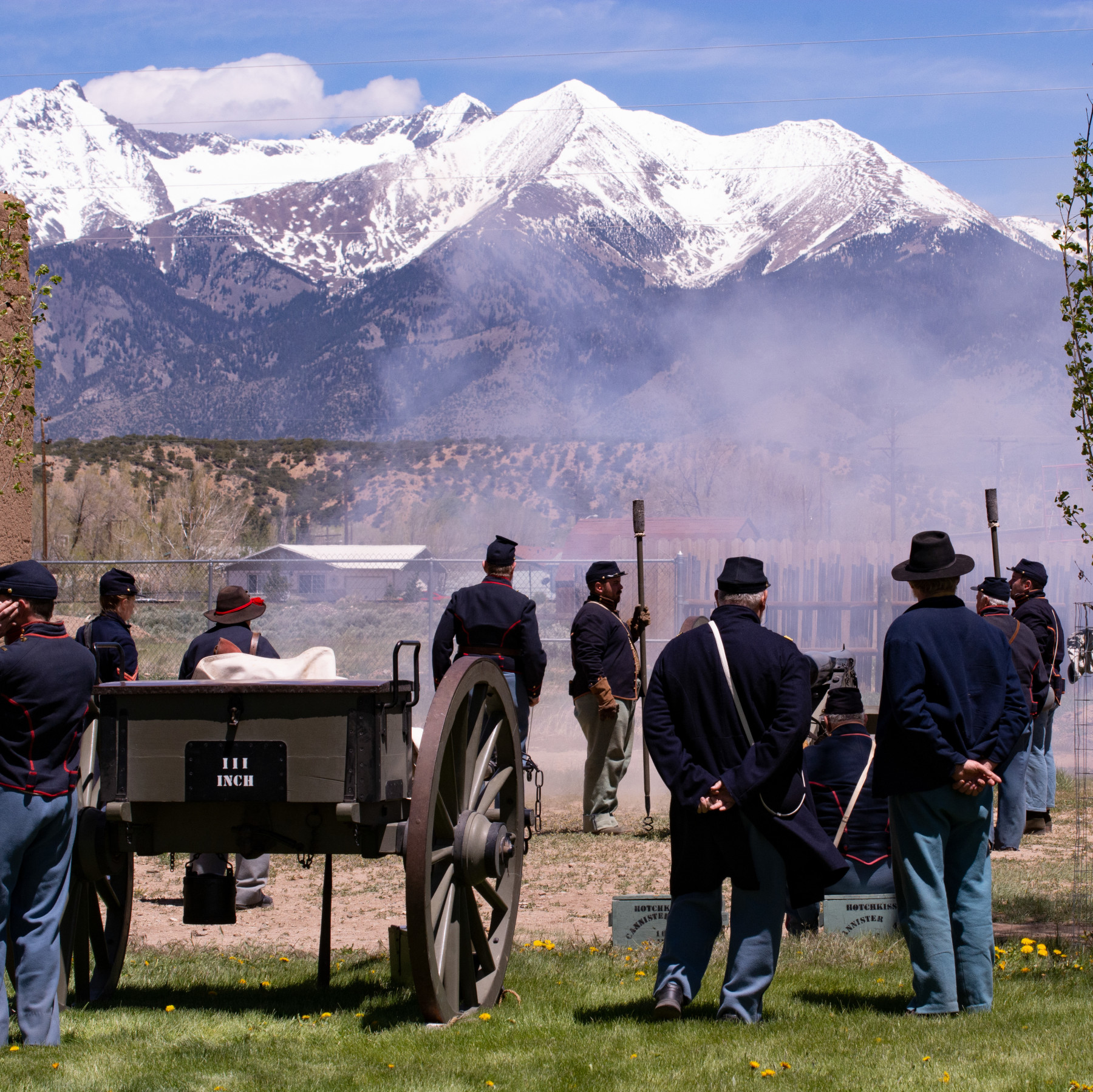 the fort garland memorial regiment before mount blanca photo 4