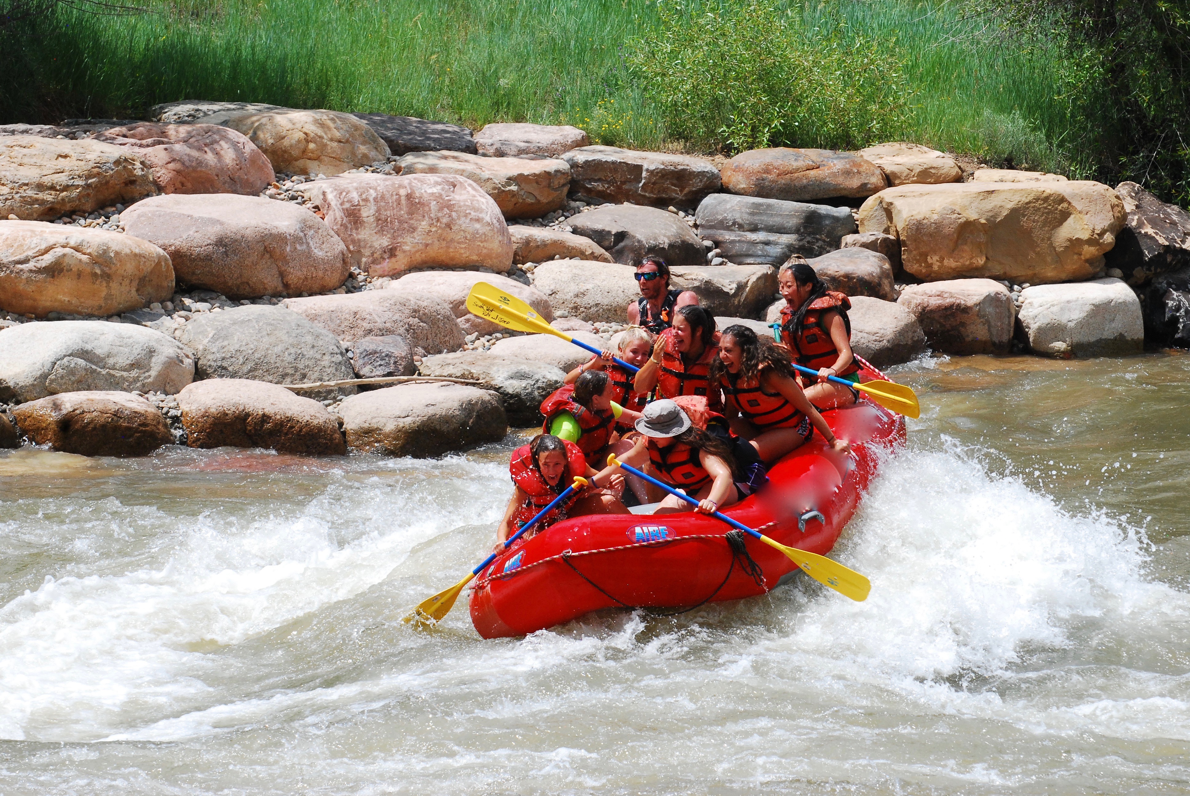 whitewater rafting photo