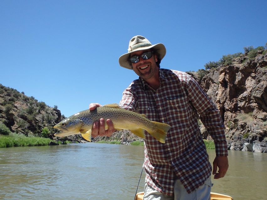 fishing at gunnison river pleasure park photo