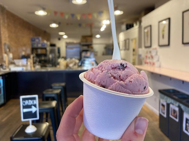 cream bean berry in durango photo