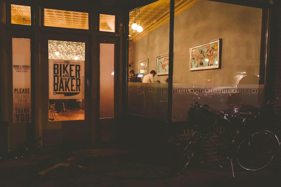 the biker & the baker wine & desserts in salida photo