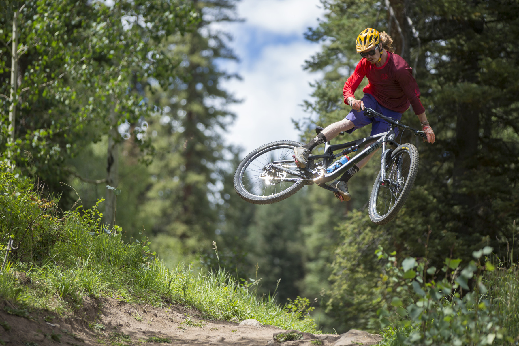 hitting the mountain bike trails at purgatory! photo 3