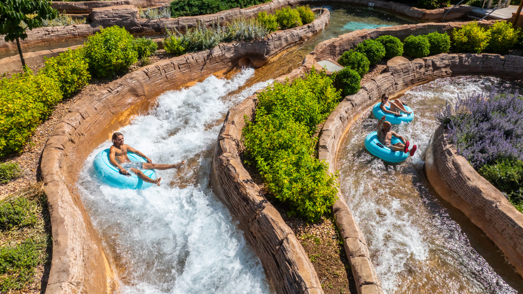 shoshone chutes is a whitewater river open-air tube ride that plunges you downhill with plenty of twists and turns and screams. photo 2