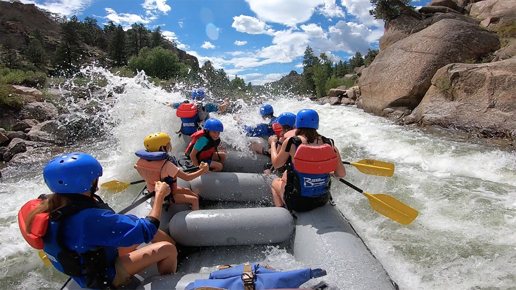 zoom flume rapid in browns canyon national monument.  photo 6