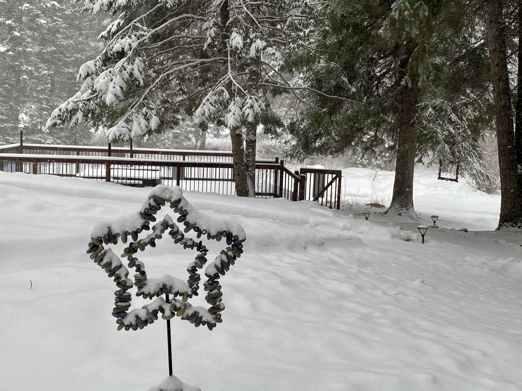 hot tub in winter photo 10