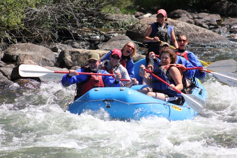 upper taylor whitewater rafting photo 5