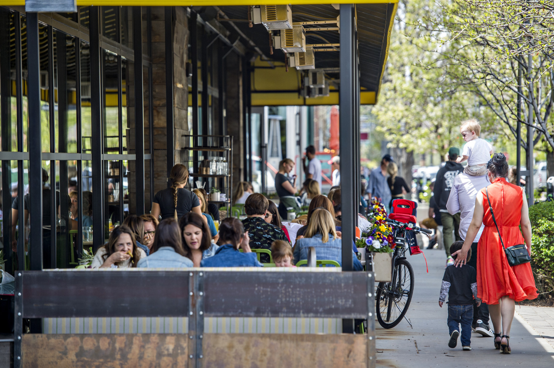 in cherry creek north, 300 days of sunshine means 300 days of patio dining. photo 7
