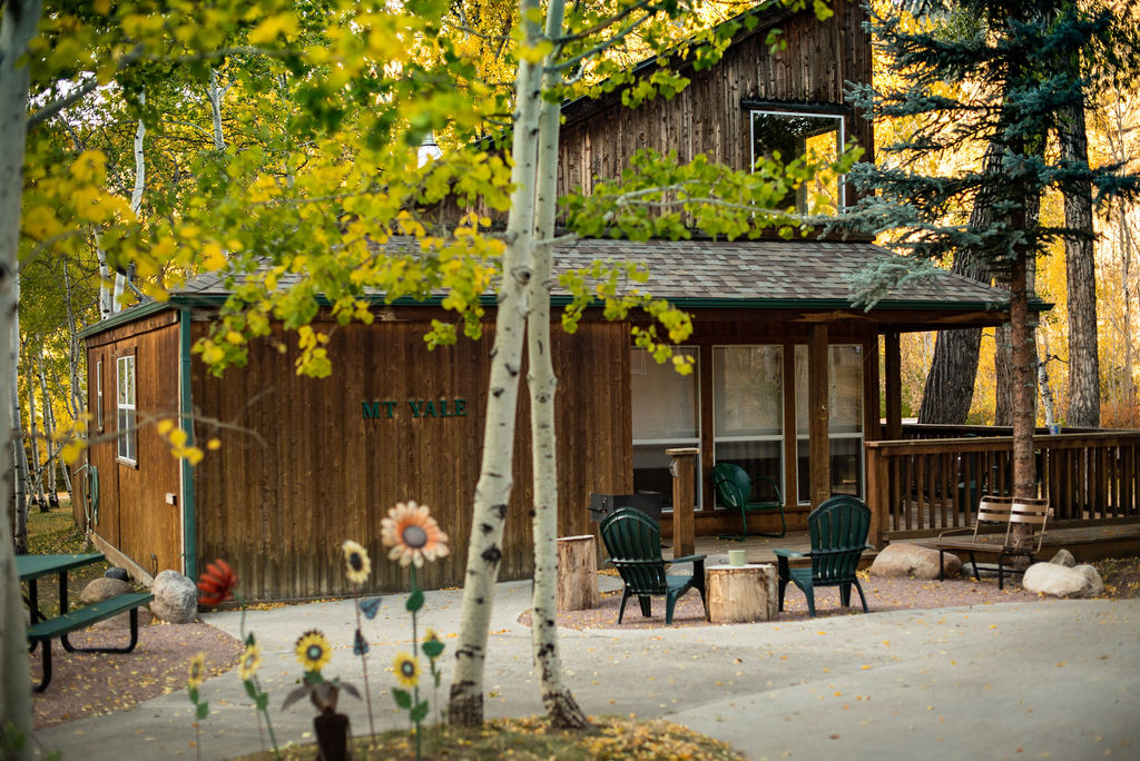 the mt. yale chalet has a great patio to grill and chill photo 16