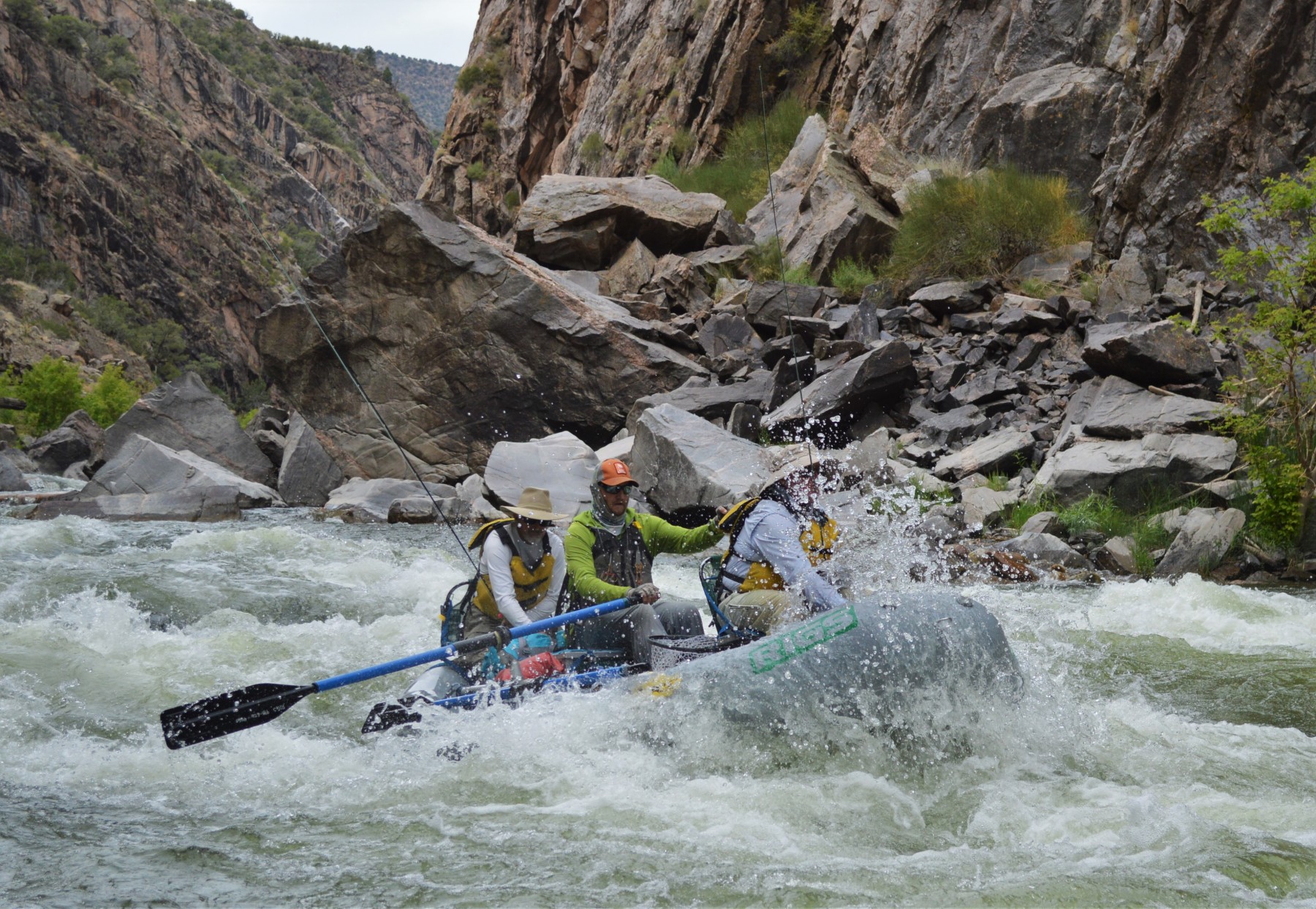 gunnison gorge fishing and rafting experience photo