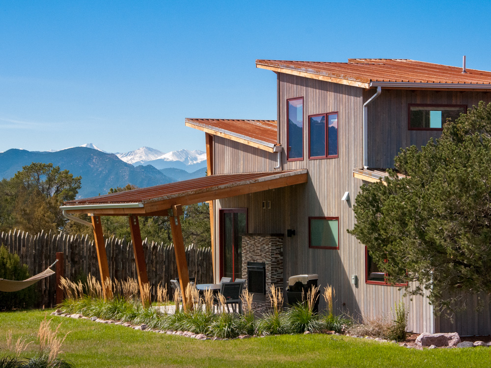 incredible mountain views from your private cabin photo