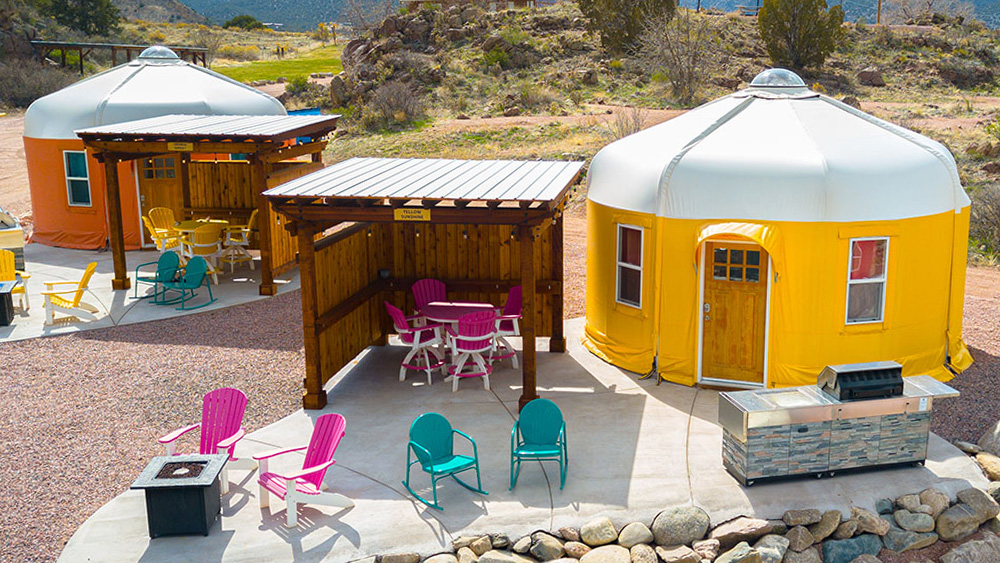 adventure beach yurts photo 5