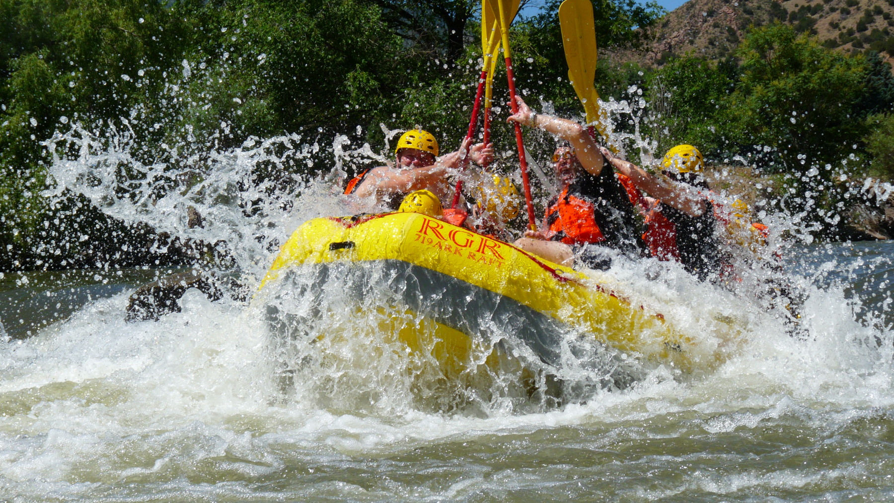 high 5's - royal gorge rafting photo